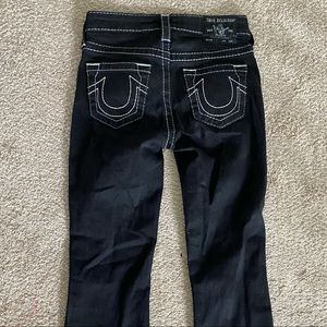 NWOT black true religion boot cut jeans